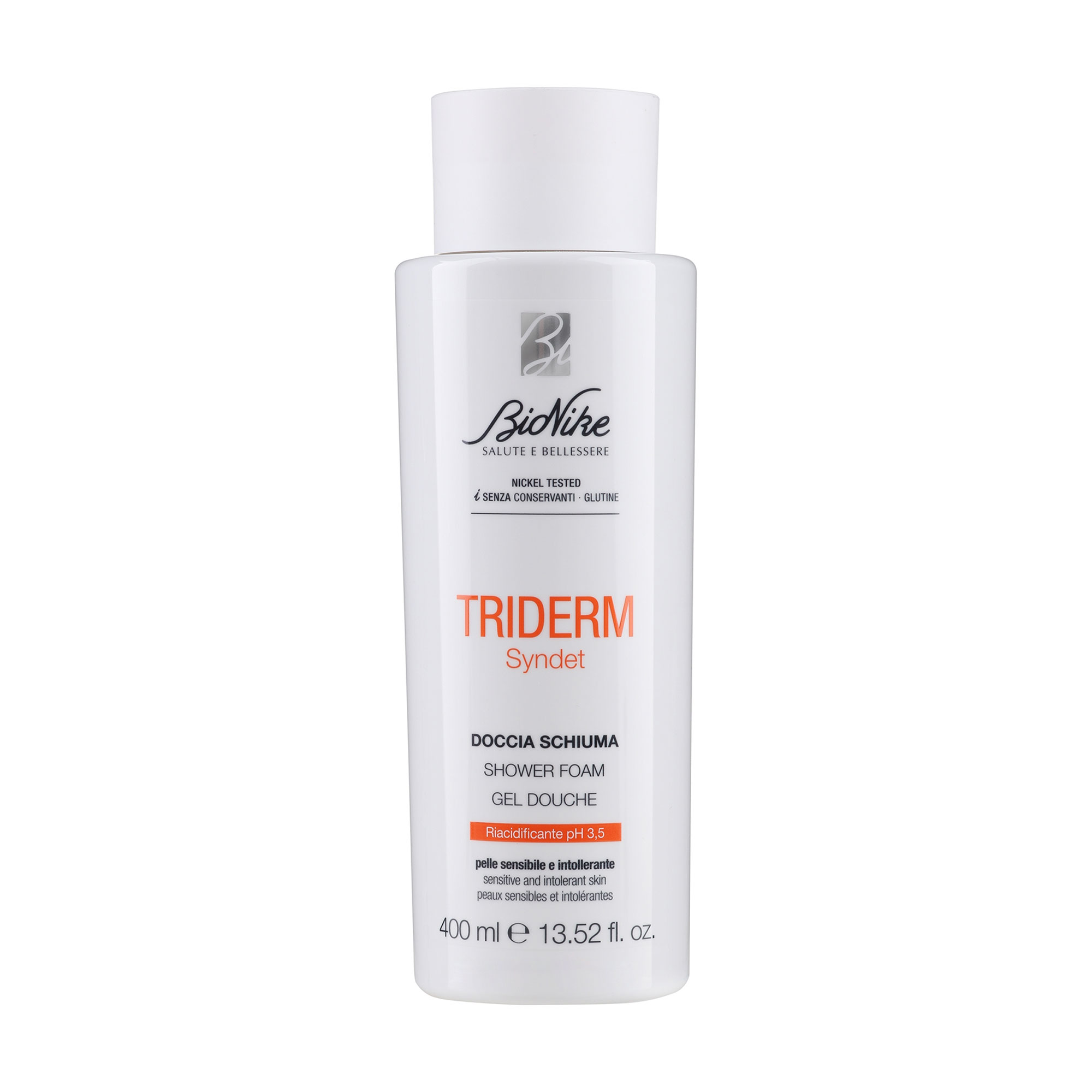 Гель-піна для душу BioNike Triderm Reacidifying Shower Foam pH 3.5, 400 мл